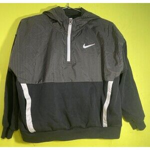 Nike Outdoor Play Jacket Size Junior L Kids DQ8743 010 Reflective Black Grey